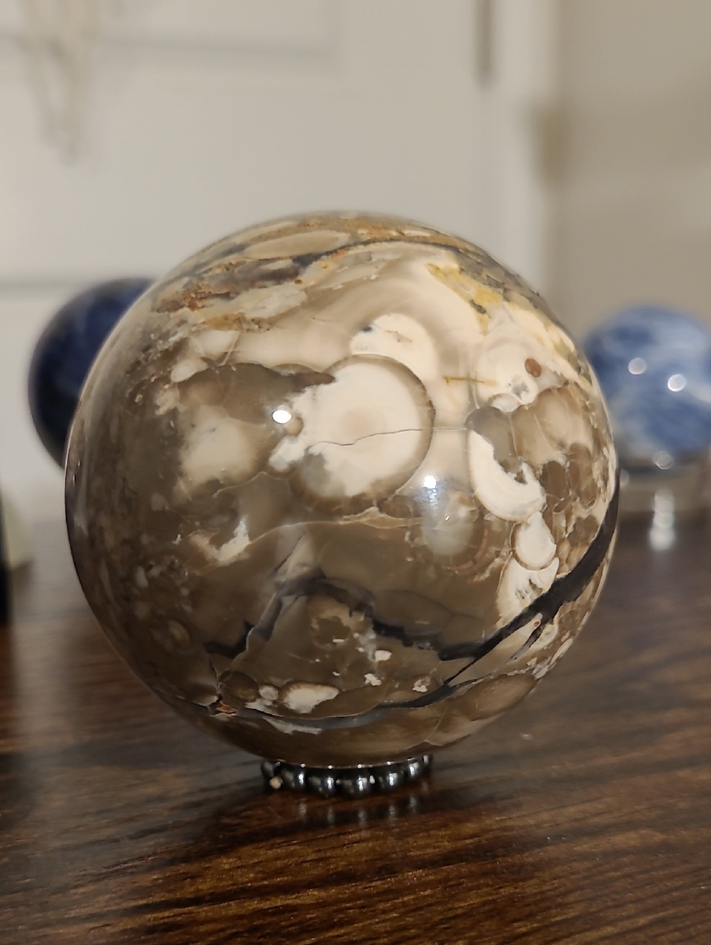 Volcano Agate Sphere